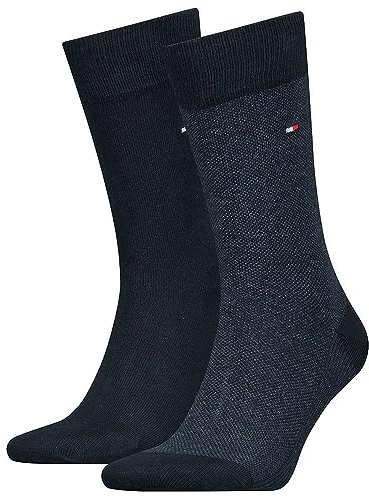 Tommy Hilfiger Herren Classic Socken, Marineblau, 39-42 EU
