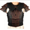 Generic Mittelalterlicher LARP Gladiator Schulter Brustpanzer Wikinger Ritter Cosplay Kostüm Steampunk Pu Leder Brustpanzer Gothic Weste Kürass