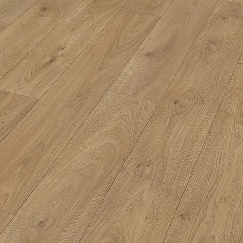 Meister Laminatboden MeisterDesign. Laminate LD 150 1288 x 198 x 8 mm 07149 Eiche Chianti Porensynchron-Struktur