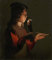 PSVDCTOO Gefeiert Wandbilder Kunst Poster Poster Wandbild Souffle Sur Un a Young Boy with a Pipe von Georges De La Tour für Heimdekoration60x90cm