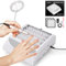 BLOSSED Nail Dust Collector 100W with Resuable Filter Power Suction