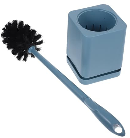 Alipis WC-Reinigungswerkzeug WC-Bürste mit langem Griff Zubehör für Toilettenbürsten Badezimmerreinigungswerkzeuge Pinsel Halterung pinselständer pinselablage Klobürste Reinigungsbürste