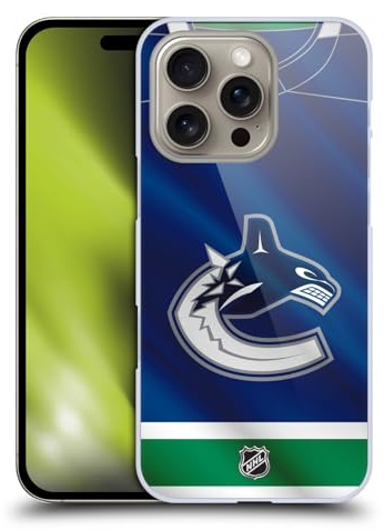 Head Case Designs Offiziell Zugelassen NHL Halb beunruhigt Vancouver Canucks Harte Rueckseiten Handyhülle Hülle Huelle kompatibel mit Apple Apple iPhone 16 Pro