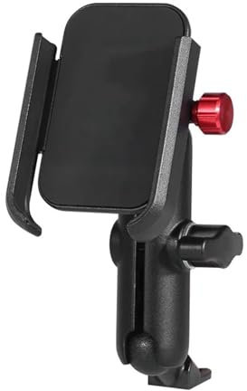 Porte Smartphon Velo Support De Téléphone Portable Pour Guidon De Moto En Aluminium 12-24 V Avec Chargeur USB Support De Rétroviseur Pour Téléphone Portable Support Guidonavec Avec(Rearview No Charge)