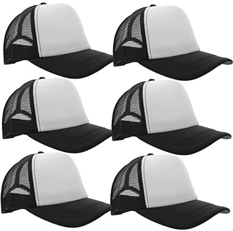DEARMAMY Elegante Trucker-mütze Aus Netzstoff Für Herren Blanko Kappe Zum Bedrucken Mit Sublimationsdruck