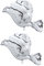 WEKADRIN Aluminiumfolie Ballons 2pcs Taube Form Ballons Party Dekoration Hochzeit Ballon Foto Hintergrund