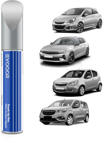 EVOOOR (Z157/157) Starsilber III Metallic/Star Silver II Metallic Autolack Nachbesserung für Opel, Kratzer Reparatur für Auto, Schnelle & Einfache Lösung zur Reparatur
