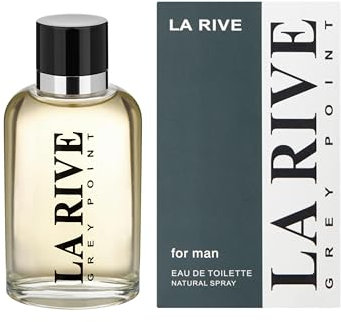 LA RIVE Grey Point Parfüm Eau de Toilette für Herren – Frischer Herrenduft mit aromatischen Noten, 90 ml Männerduft