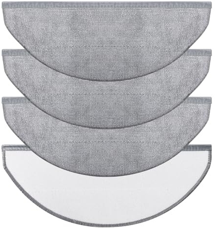 Fixbetter Mop Cloth Pads Spare Parts for Roborock Q10 X5/Q10 X5+ Vacuum Robot Accessories, Wiping Pads Robot Vacuum Cleaner Spare Parts Long -Term Use Washable