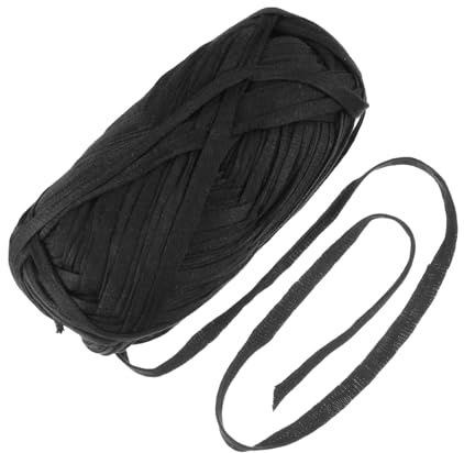 Alipis Filo Intrecciato per Lavori Manuali DIY Cordoncino Piatto Flessibile per Uncinetto Spago Artigianale Resistente per Decorazioni Casa e Cuscini Materiale Sicuro e Durevole