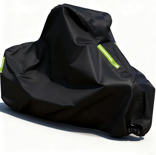 Huiloogye Motorbike Cover Waterproof Outdoor, Motorcycle Cover Rain UV Dust, All Weather Covering for Yamaha YZF R1 R1S R1M 2015-2020 2021-2025,Black