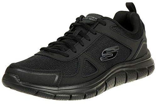 Skechers Herren Track-Scloric Sneaker, Schwarz (Black 52631-Bbk), 47.5 EU