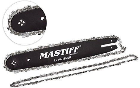 Schwert Kettensäge Partner + 2 Stk. Sägekette 40cm Kette 3/81,3mm(40PARTNER-56)