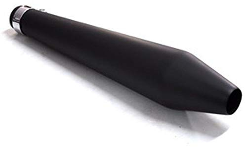 Auspuff Endschalldämpfer Endschalldämpfer Auspuff Kurz Schwarz Motorrad Café Racer