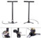 3 Stage Hand Pump 4500PSI Stirrup Charging PCP Air Rifle Gun Gas Filter Gauge Valve Hose Gauge Folding