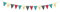Amscan 9904417 - Wimpelkette My School Start Papier 400 x 19 cm, Banner, Girlande, Partykette