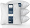 Moon Feeling 4er Pack Gesteppte Füllkissen Innenkissen Sofakissen Kopfkissen 40x40 cm extra fest gefüllt mit Reißverschluss 95° waschbar