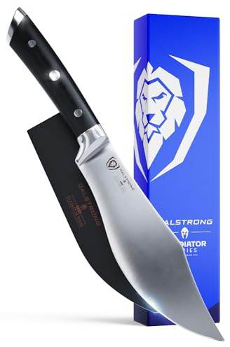 DALSTRONG Barong Chef Knife - 7 - Gladiator Series - Razor Sharp - Forged High Carbon German Steel - Full Tang - w/Sheath - NSF Certified