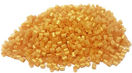 WS UK 1000 Pack Fuse Beads 5mm Midi - works like Hama Beads [Gold]