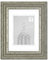 Barock-Bilderrahmen Heloise Silber 50 x 70 cm Echtglas klar 2mm Antik gescheckt Vintage