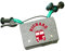 Feuerwehr Lenkertasche Fahrradtasche für Kinder Jungen mit Namen und Wunschmotiv individuell personalisiert für Laufrad oder Fahrrad von SupaRina