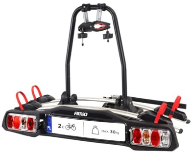 AMiO 02582 Fahrradträger für die Anhängerkupplung