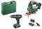 Set di 2 utensili Bosch – Trapano a percussione UniversalImpact 18 + Sega alternativa PST 18 (2 batt, 1 caricabatterie, 1 scatola) – 06039D41