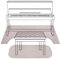 PPGE Home Schalldammung Teppich Klavier, Klavier Schalldämmung Matte, Boden Schallschutz Teppich Schemel Schallschutzmatte Rutschfester(Beige)