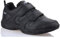 Mens Non Slip Memory Foam Wide FIT Walking Running Sports Strap Trainers Shoes Black