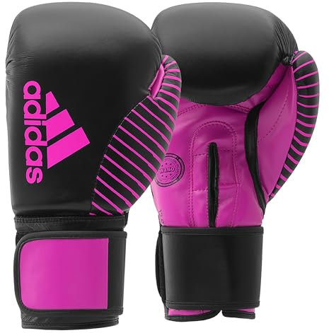 GUANTONI ADIDAS WAKO COMPETITION NERO - ROSA 10 oz