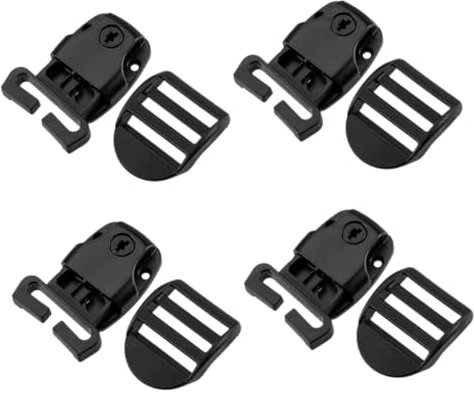 Uonlytech 4pezzi Kit Chiusure Clip Copertura Vasca Idromassaggio in Plastica Resistente Ricambi Spa Facili da Installare Accessori per Riparazione con Alta Tenuta e Durata