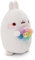 NICI Molang Kuscheltier 12cm mit Regenbogenblume - Niedliches Stofftier zum Kuscheln und Spielen, Molang Plüschtier für Schmusetierliebhaber - 61163, Weiß