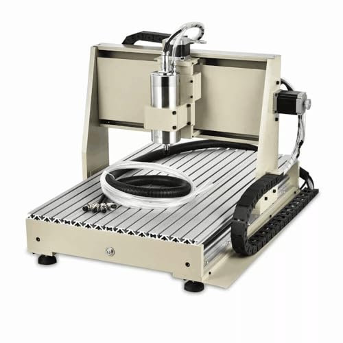 Macchina per incisione CNC da 1500 W, 3 assi, macchina per incisione, USB VFD CNC 6040, router incisione, compatibile con PVC acrilico, fresatrice 3D, kit per la progettazione promozionale