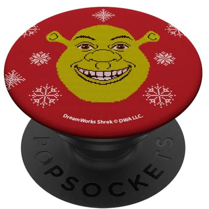 Shrek Merry Shrekmas Ugly Sweater PopSockets mit austauschbarem PopGrip