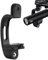 Fahrrad-Taschenlampenhalterung, Lenkerlichthalterung - Fahrrad-Taschenlampen-Clip,Motorrad-Lichthalterung, Fahrradbeleuchtung, Teile und Zubehör, Fahrrad-Taschenlampen-Clip, stabil für Scheinwerfer
