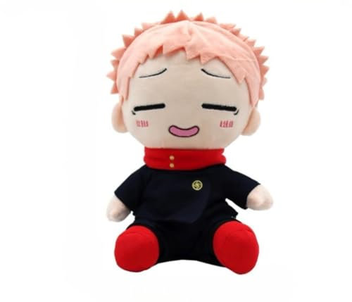 wiztex J-ujutsu K-aisen Plüschtier, YouTube-Video Anime Stuffed Animal, Kuscheltiere für Jungen und Mädchen (Itadori Yuji)