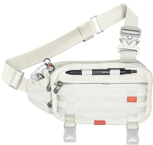 WHOS BAG - kleine Umhängetasche für Männer und Frauen, slingbag Herren klein, Brusttasche, Sling crossbody bag damen, Handytasche