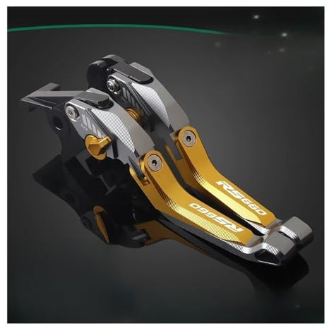 Für Aprilia Für RS 660 2020-2023 Motorrad Einstellbare Bremse Kupplung Hebel Griff Motorrad Bremshebel