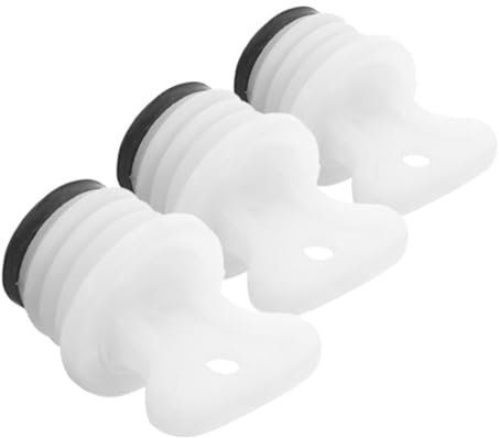 SEWOART 3Er Set WäRmflaschenverschluss Gummi Stopfen Ersatzkappen Auslaufsicher FüR HeißWasserflasche Warmwasserbeutel ZubehöR FüR Kinder Und Erwachsene