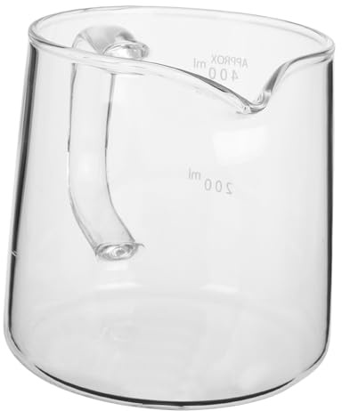 VALICLUD Carafe Café Verre Borosilicaté Résistance Chaleur Verseuse Transparente pour Café Filtre et Infusion Manuelle pour Partage à et Maison