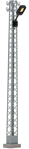 8724 TT Gittermastleuchte gelb eckig