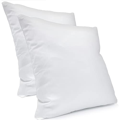 DILUMA Kopfkissen 80x80 cm 2er Set - Weiches & Bequemes Mikrofaser Schlafkissen - Für Allergiker Geeignet, ÖkoTex100, Füllung aus feinen Polyesterfasern