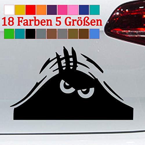 Kofferraum Aufkleber Monster Auto Golf GTI Tuning JDM Sticker 18 Farben 5 Größen