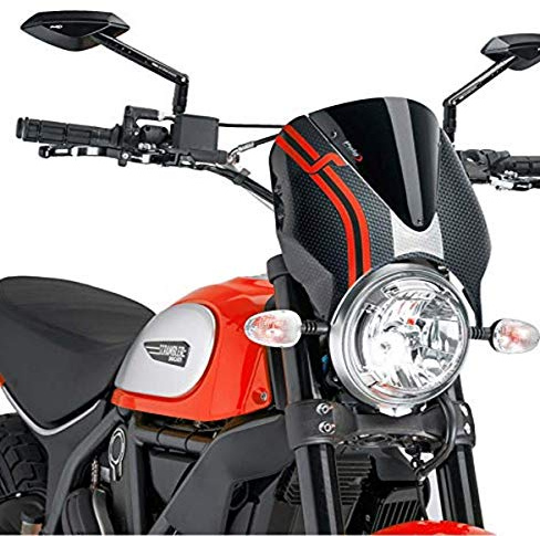 Puig Retrovision 8192N Icon/Classic/Full Throttle 15', Ducati Scrambler Sixty2 16'-19'