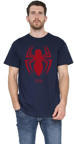 Marvel Men's Spiderman Logo T-Shirt (Pack of 1)