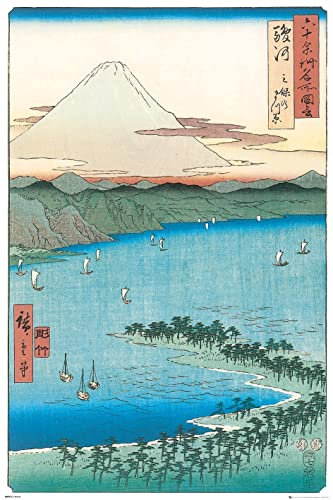 GB eye GN0912 Hiroshige Maxi-Poster „The Pine Beach at Mino“ 61 x 91,5 cm