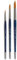 Pinceau Raphael Série 8204 Kaerell, 2, 6, 12 .Set 3 pcs (Raphael France)