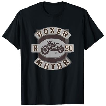 Boxer Motor Cafe Racer T-Shirt