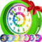 Honey's Heaven Kinderwecker ohne Ticken - für Jungen und Mädchen - Lernwecker Lernuhr Weckuhr Kinderuhr Quarzwecker Snooze Analog Quartz Wecker (grün)