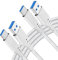 Cable Tipo Usb C 2M+2M para Xiaomi Redmi Note 10/10 Pro/9 Pro 9S 9T,Mi 10T 5G/10T Lite /10T Pro 5G /11 10 9T 9 8 Lite,Mi A3 A2,Poco M3/X3 NFC,Redmi 9A 9C 8A,Cable Movil Cargador Usb C 3A Carga Rápida